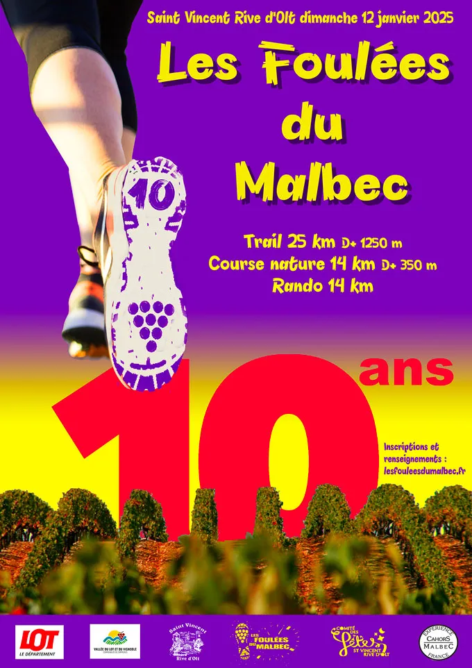Trail de Malbec 2026 Inscription Résultats