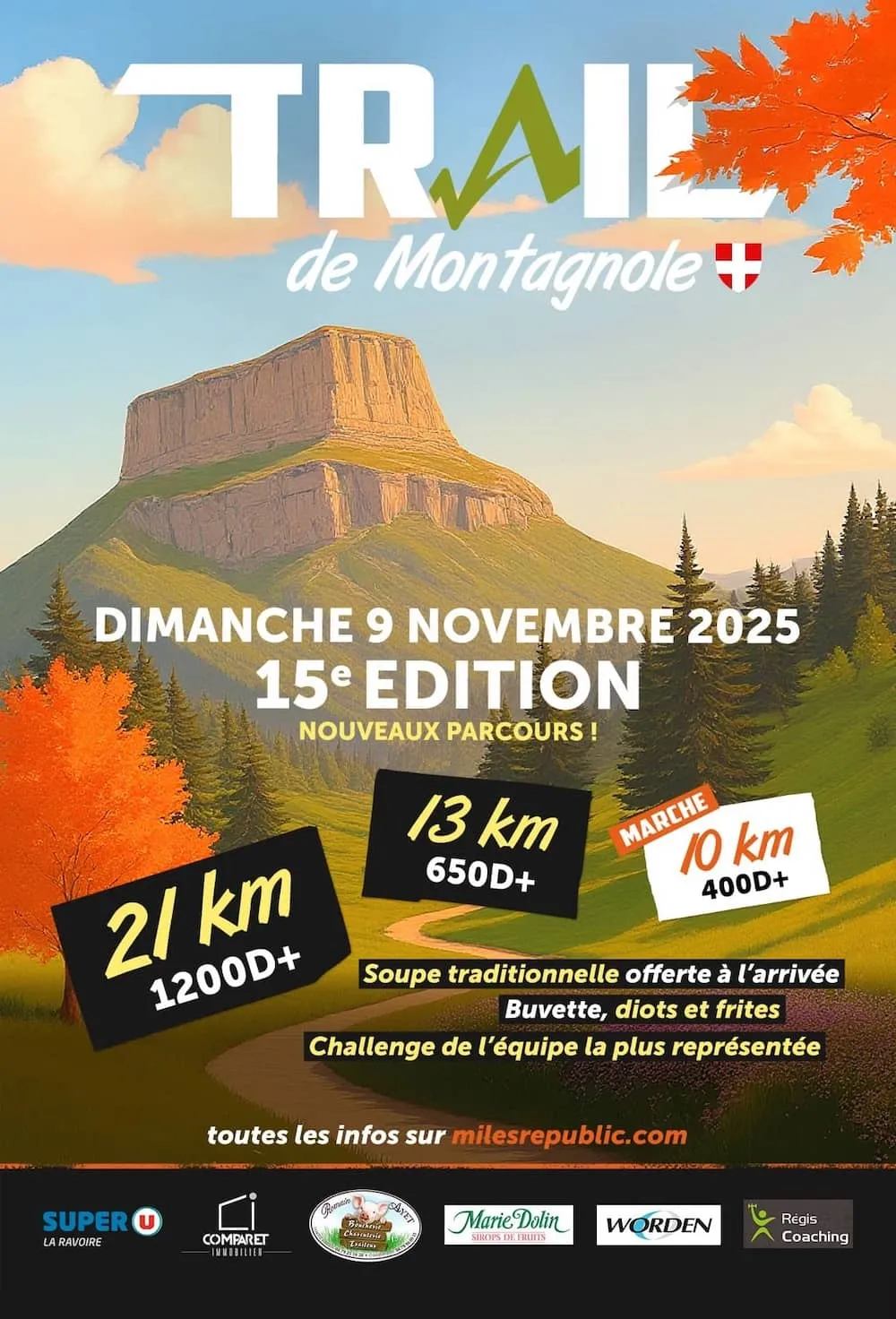 Trail de Montagnole 2025 Inscription Résultats