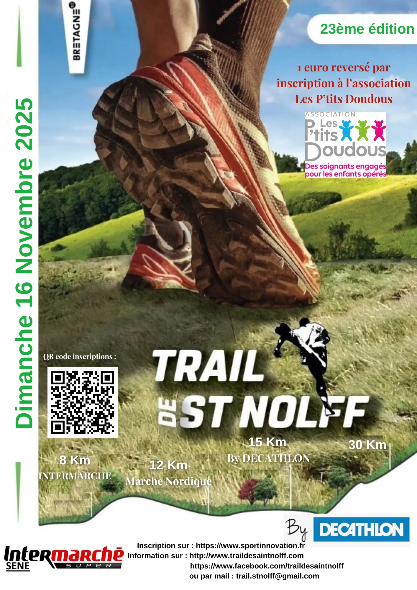 affiche de la course