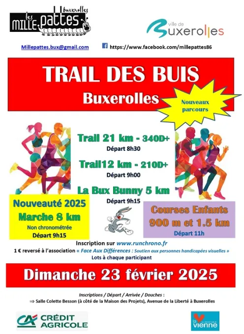Trail des Buis 2026 Inscription Résultats
