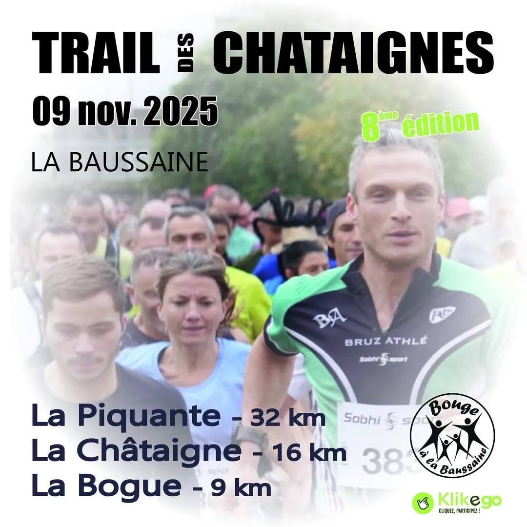 Trail des Chataignes – La Baussaine 2025 Inscription Résultats