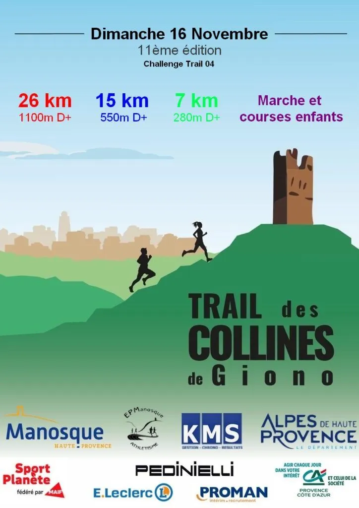 affiche de la course