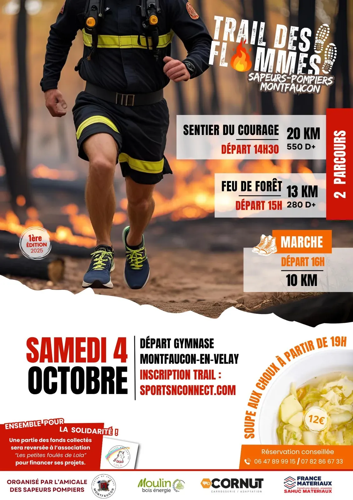 Trail des Flammes 2025 Inscription Résultats