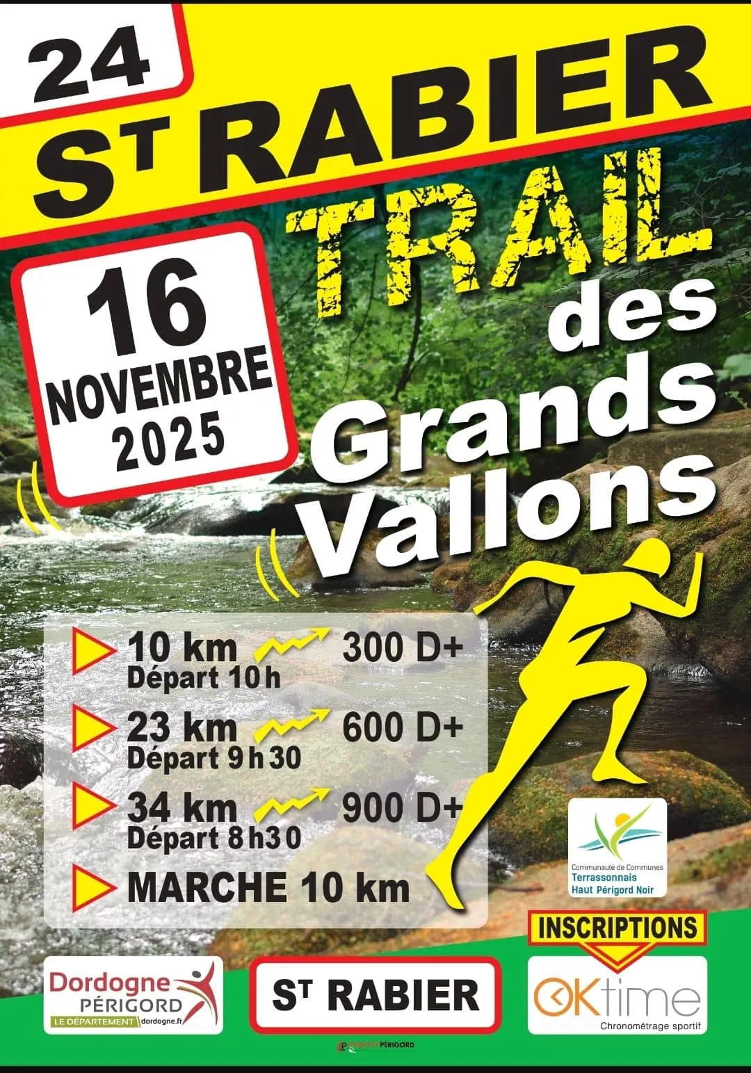 Trail des Grands Vallons 2025 Inscription Résultats