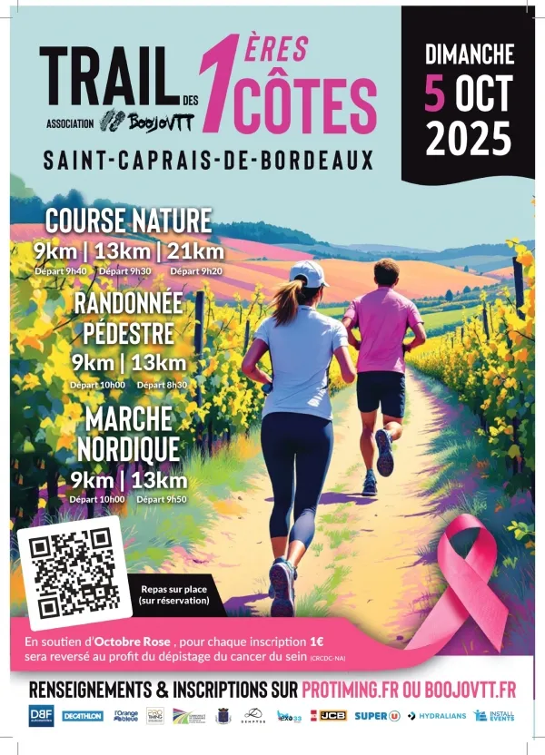 Trail des Premières Côtes 2025 Inscription Résultats