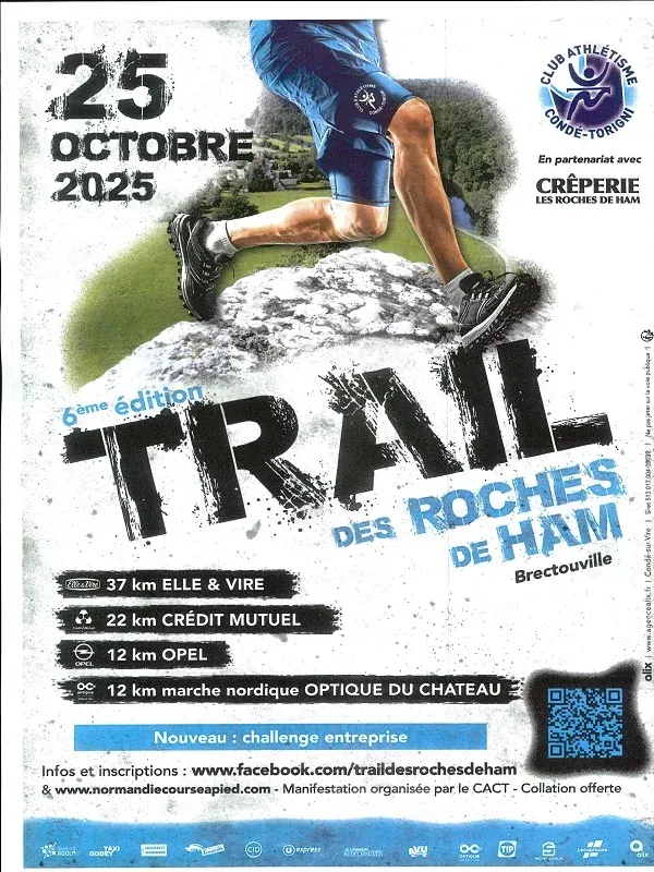Trail des Roches de Ham 2025 Inscription Résultats