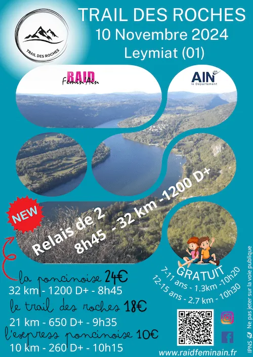 Trail des Roches – Poncin 2025 Inscription Résultats