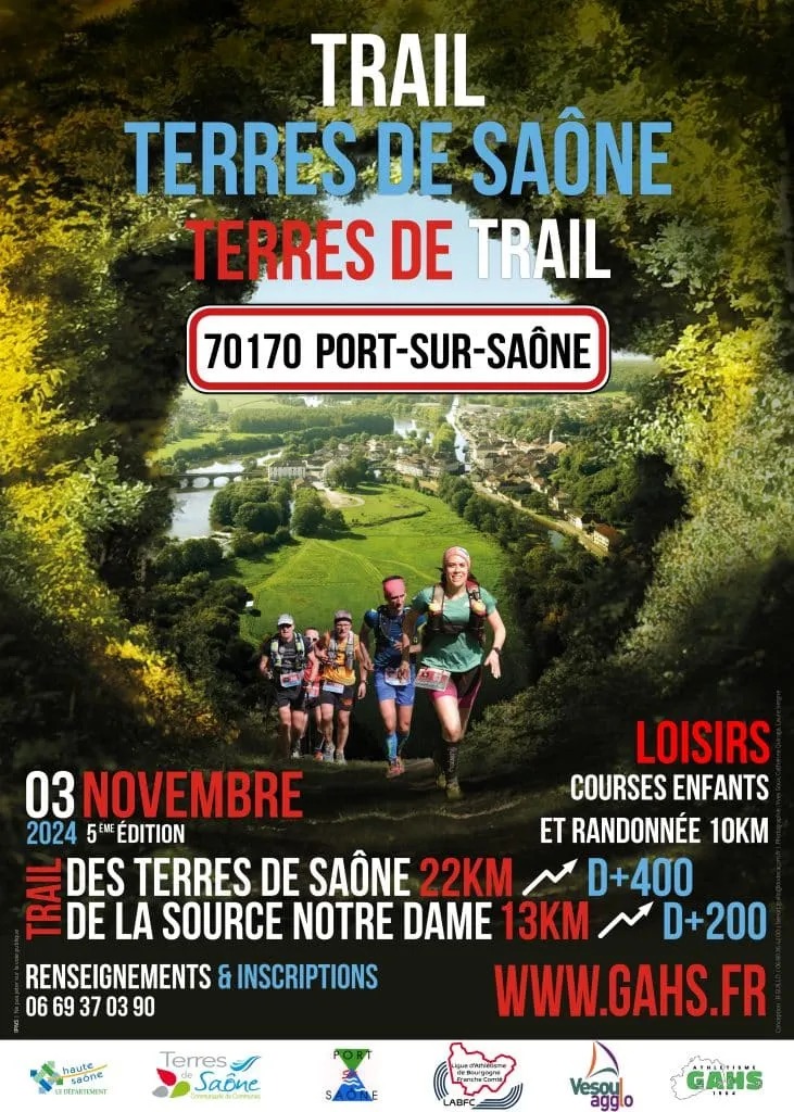 Trail des Terres de Saône 2025 Inscription Résultats
