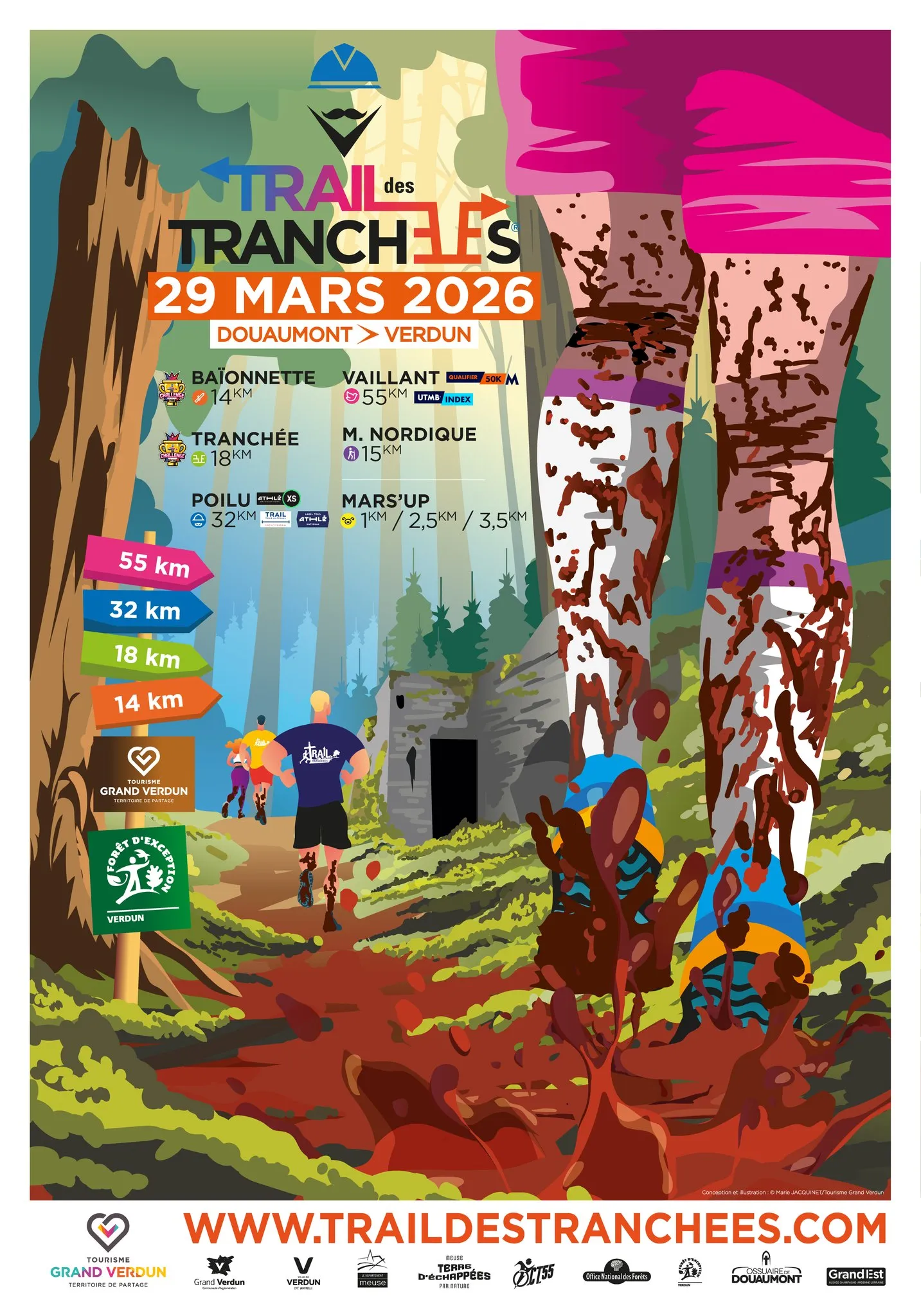 affiche de la course