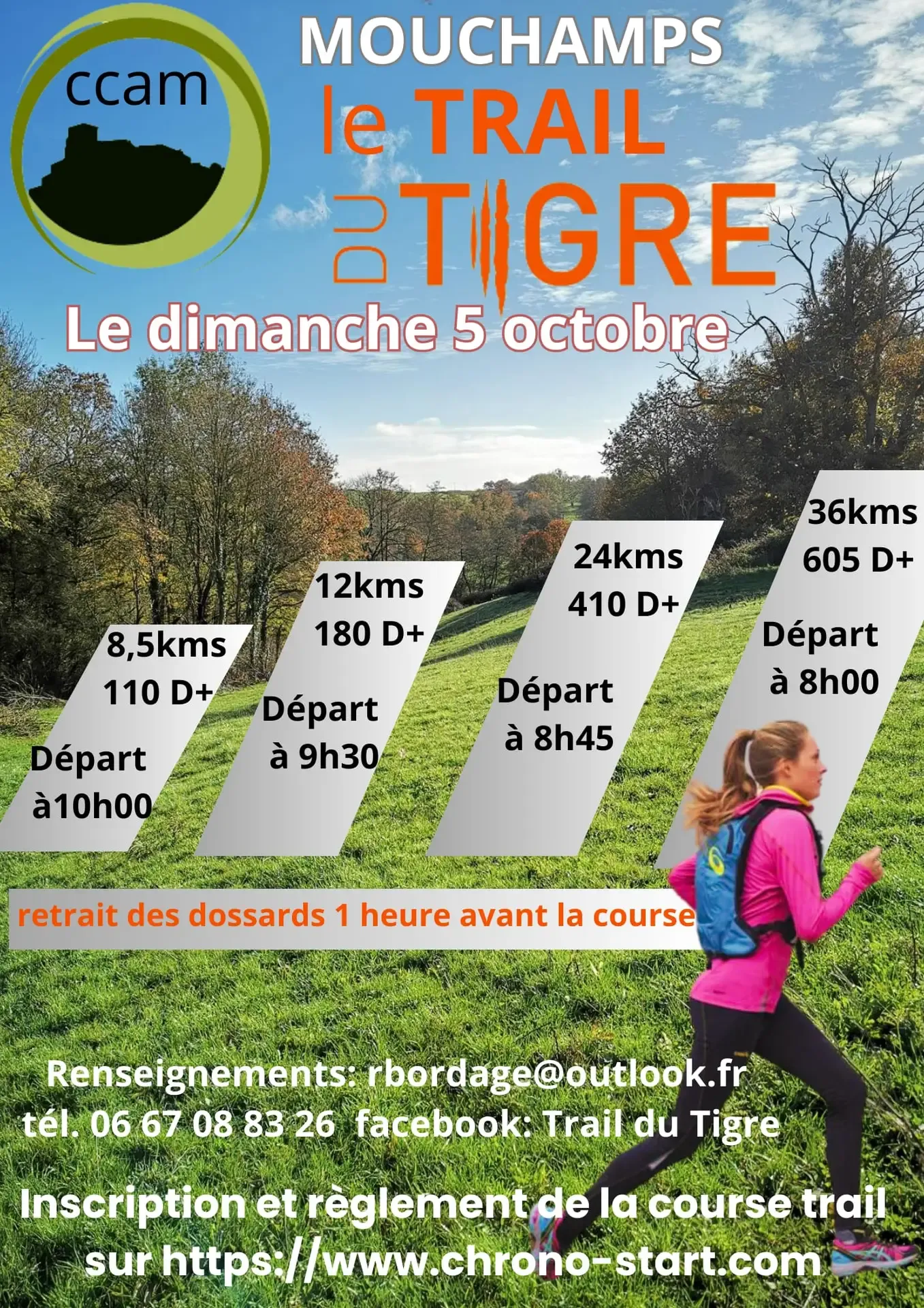 Trail du Tigre 2025 Inscription Résultats