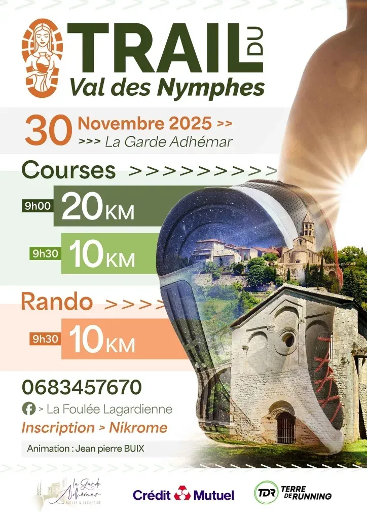 Trail du Val des Nymphes 2025 Inscription Résultats