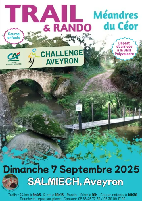 Trail les Méandres du Céor 2025 Inscription Résultats