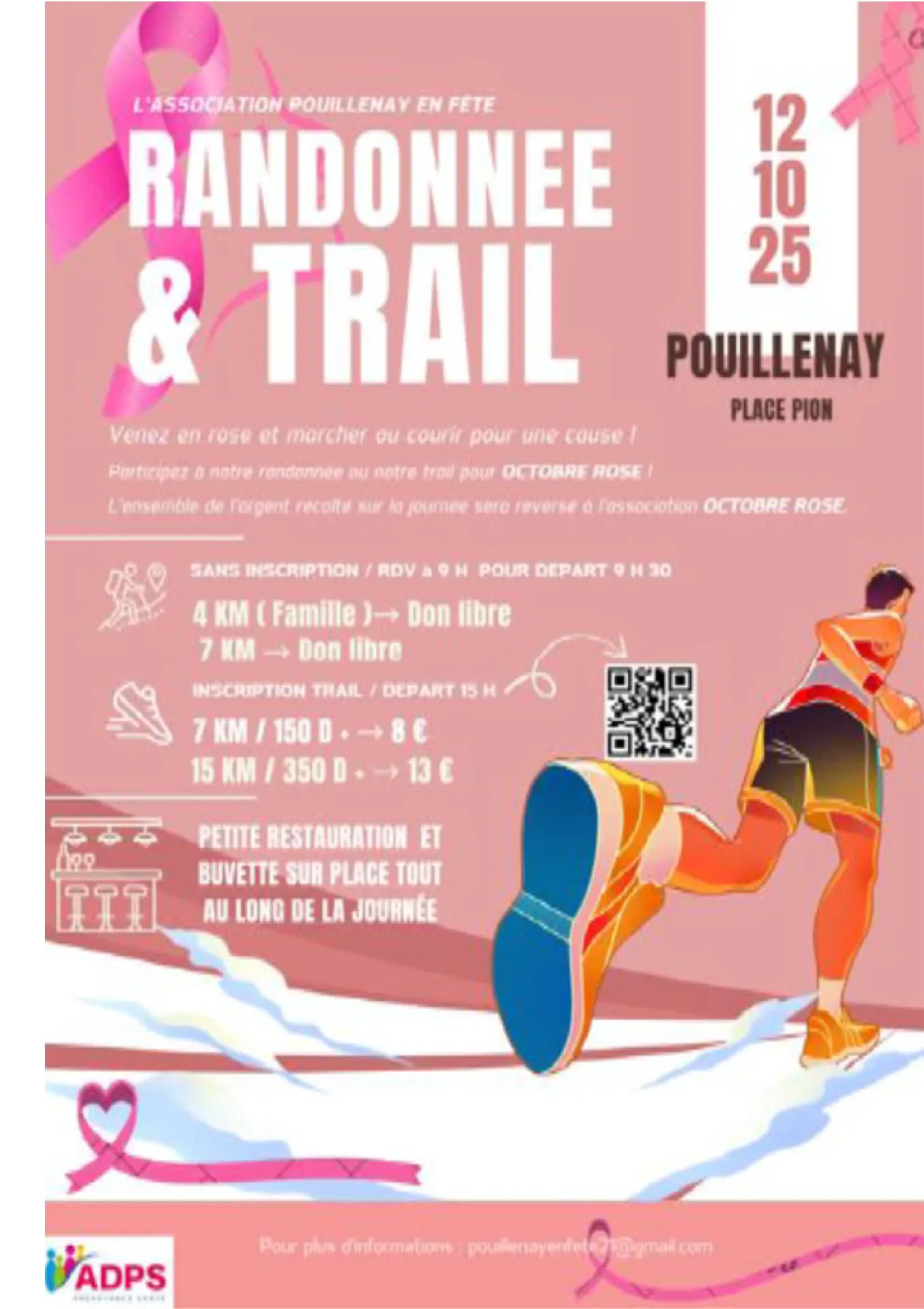 Trail Pouillenay en Rose 2025 Inscription Résultats