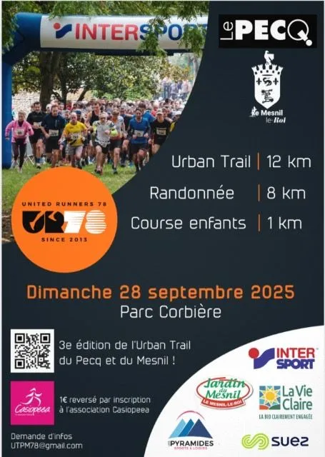 Urban trail du Pecq et du Mesnil 2026 Guide Inscription Résultats