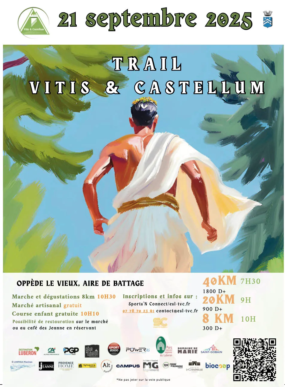 Vitis & castellum – Oppède 2025 Inscription Résultats