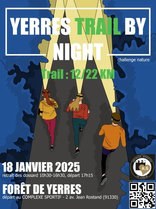 Yerres trail by Night 2026 Inscription Résultats