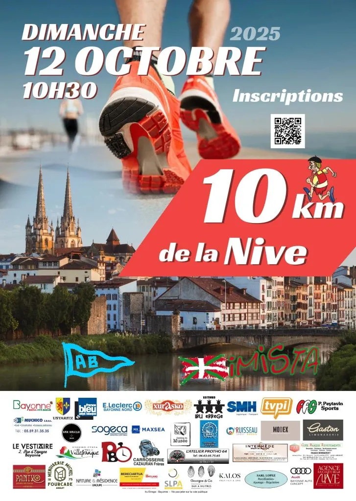 10 km de la Nive 2026 Guide Inscription Résultats