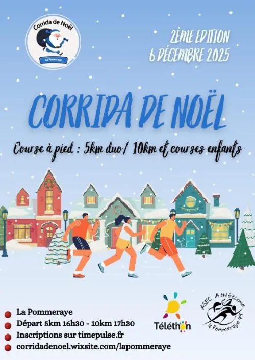 Corrida de Noël Mauges sur Loire 2025 Inscription Résultats