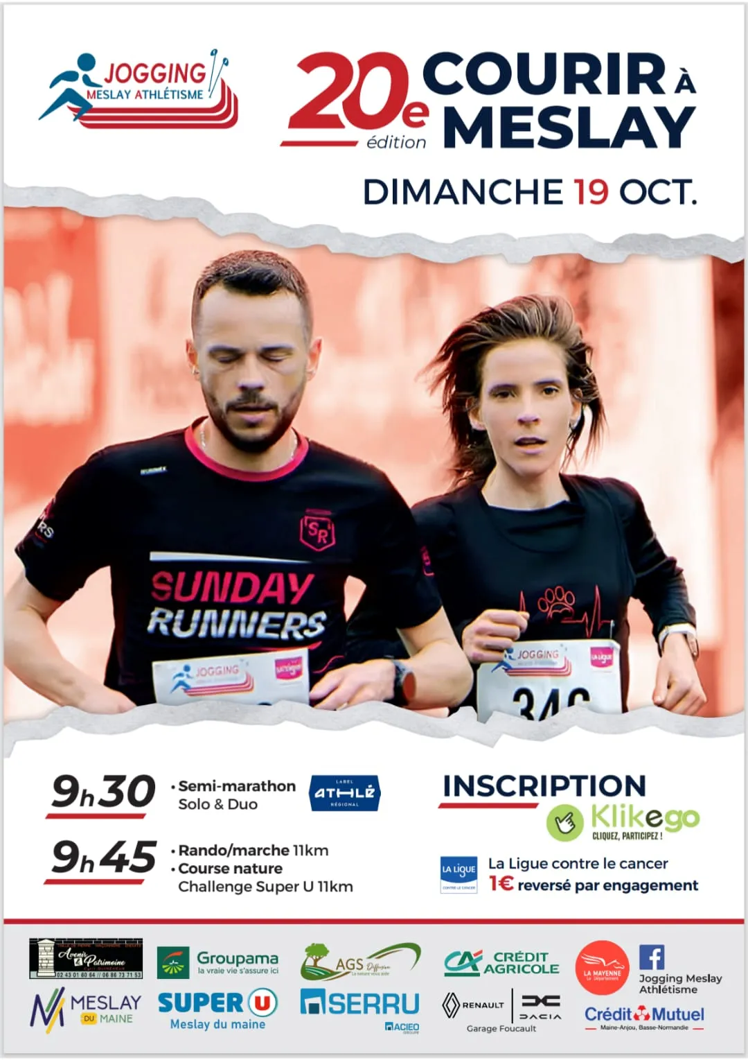 Courir à Meslay 2025 Inscription Résultats
