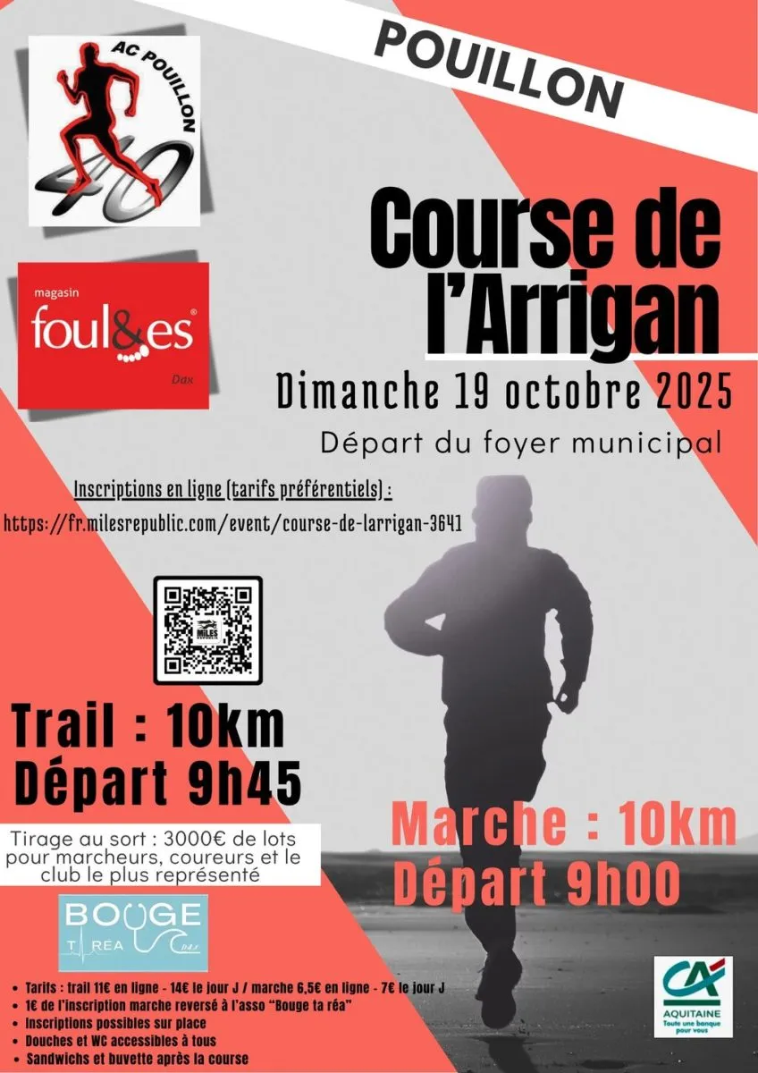 affiche de la course