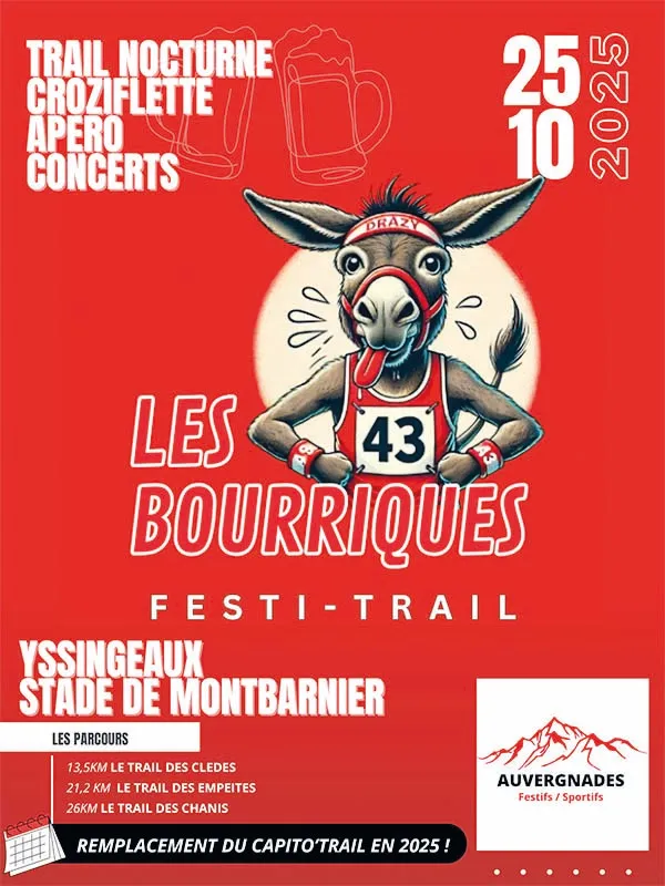 Festi-Trail des Bourriques 2025 Inscription Résultats