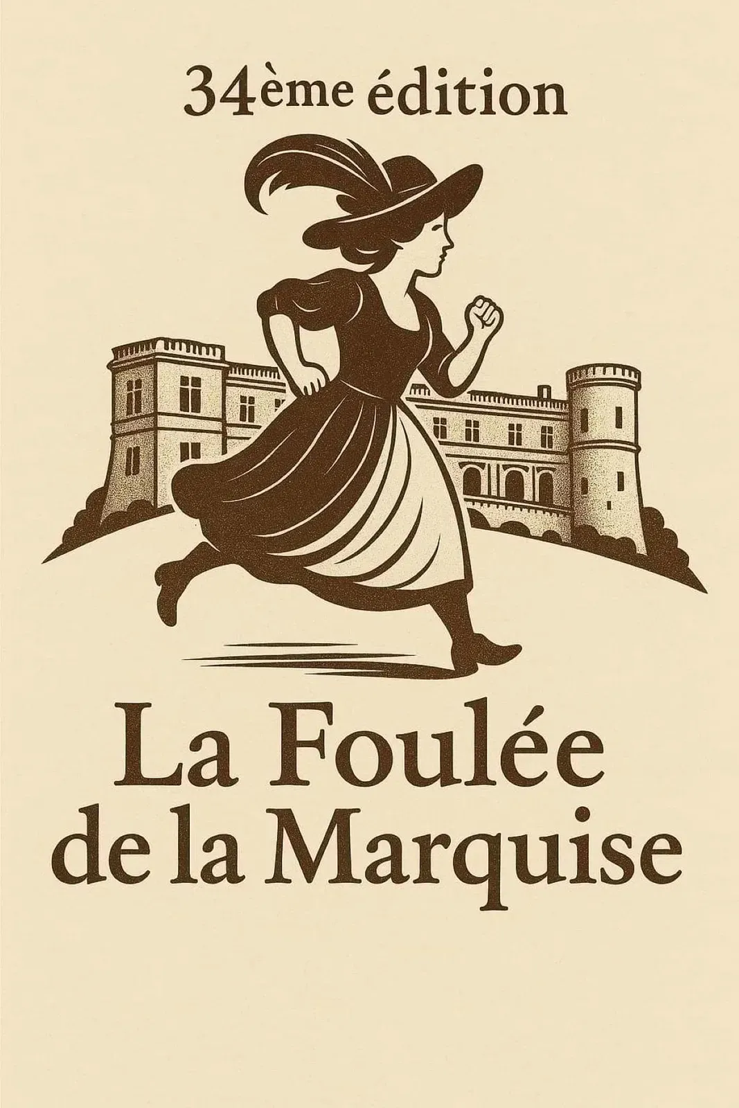 affiche de la course