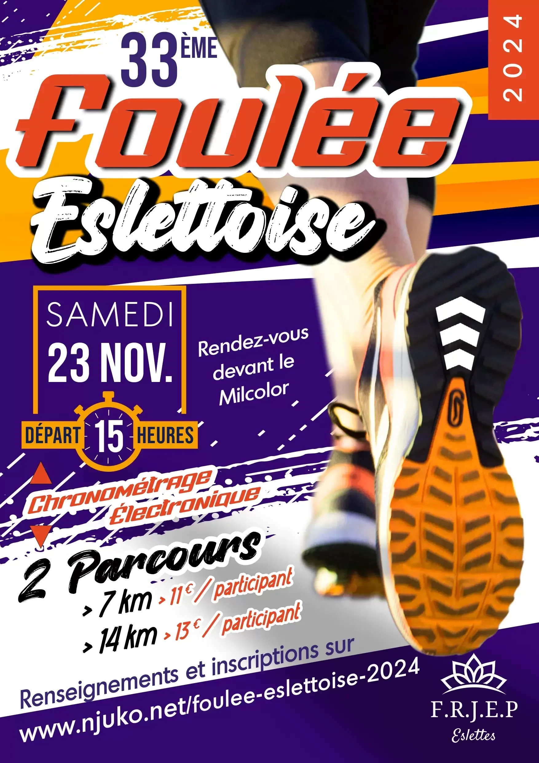 affiche de la course