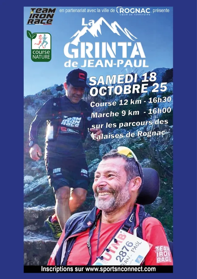 La Grinta de Jean Paul 2025 Inscription Résultats