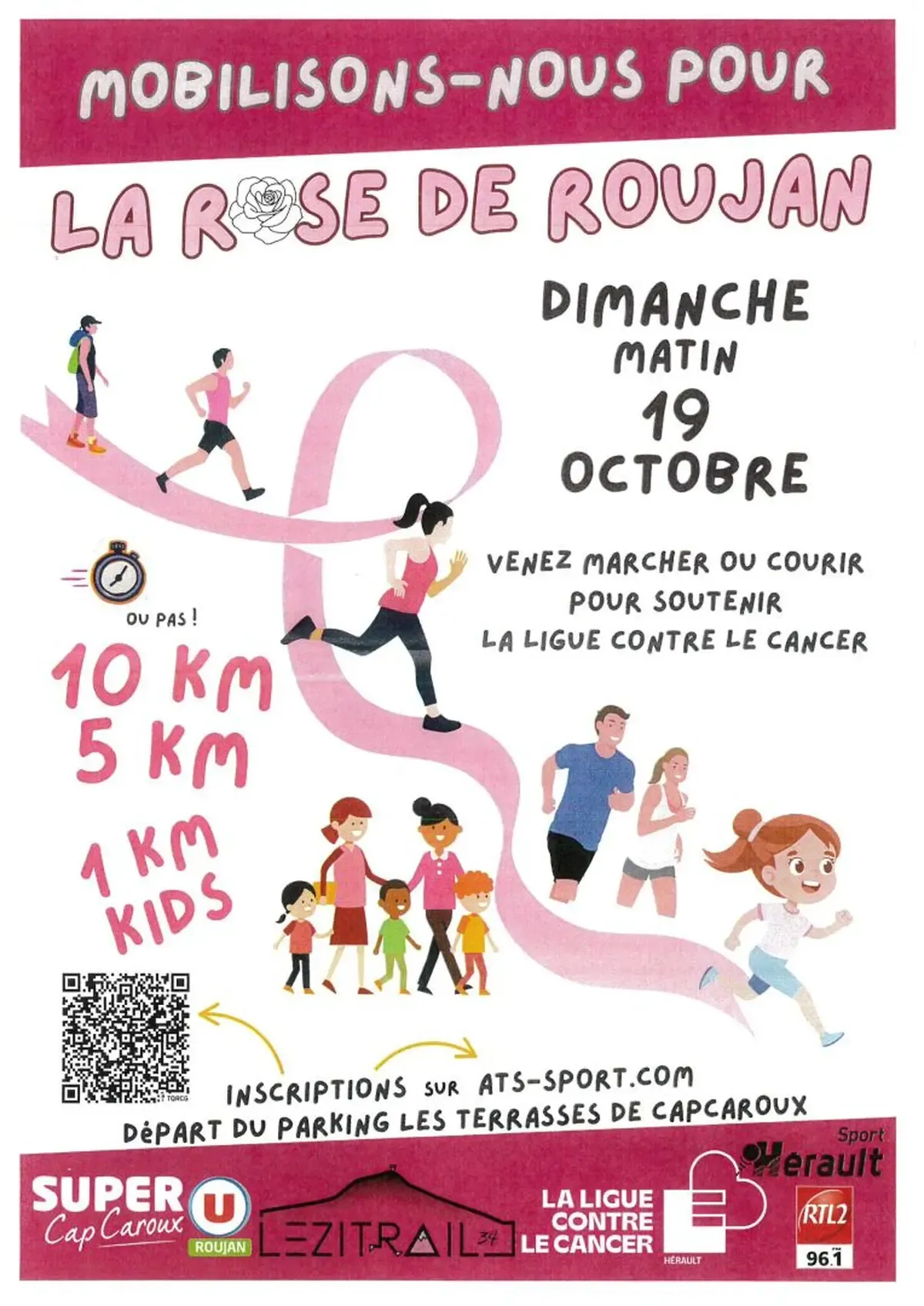 La Rose de Roujan 2025 Inscription Résultats