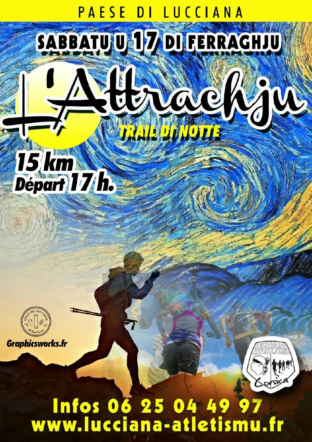 affiche de la course