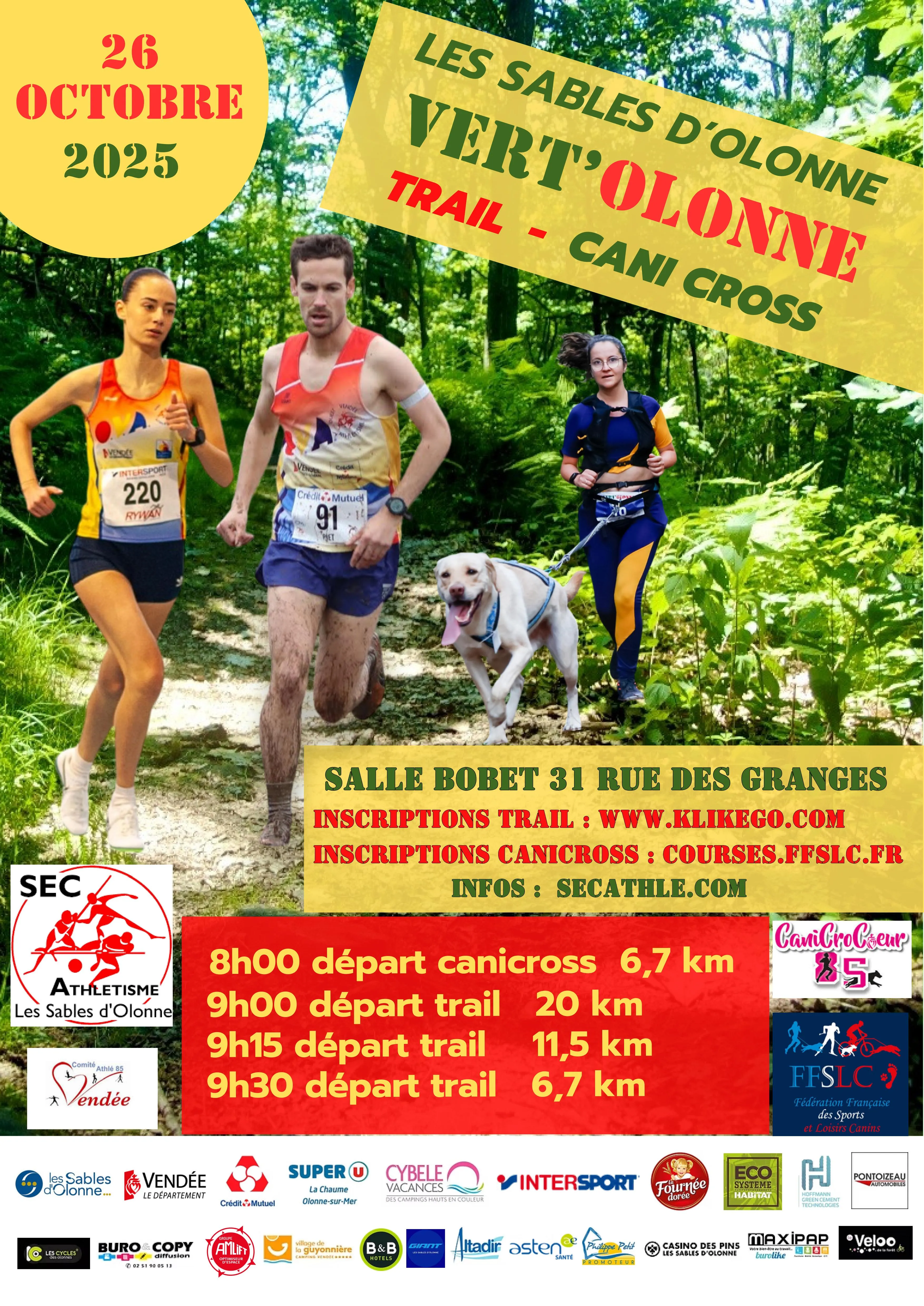 La Vert’Olonne 2025 Inscription Résultats