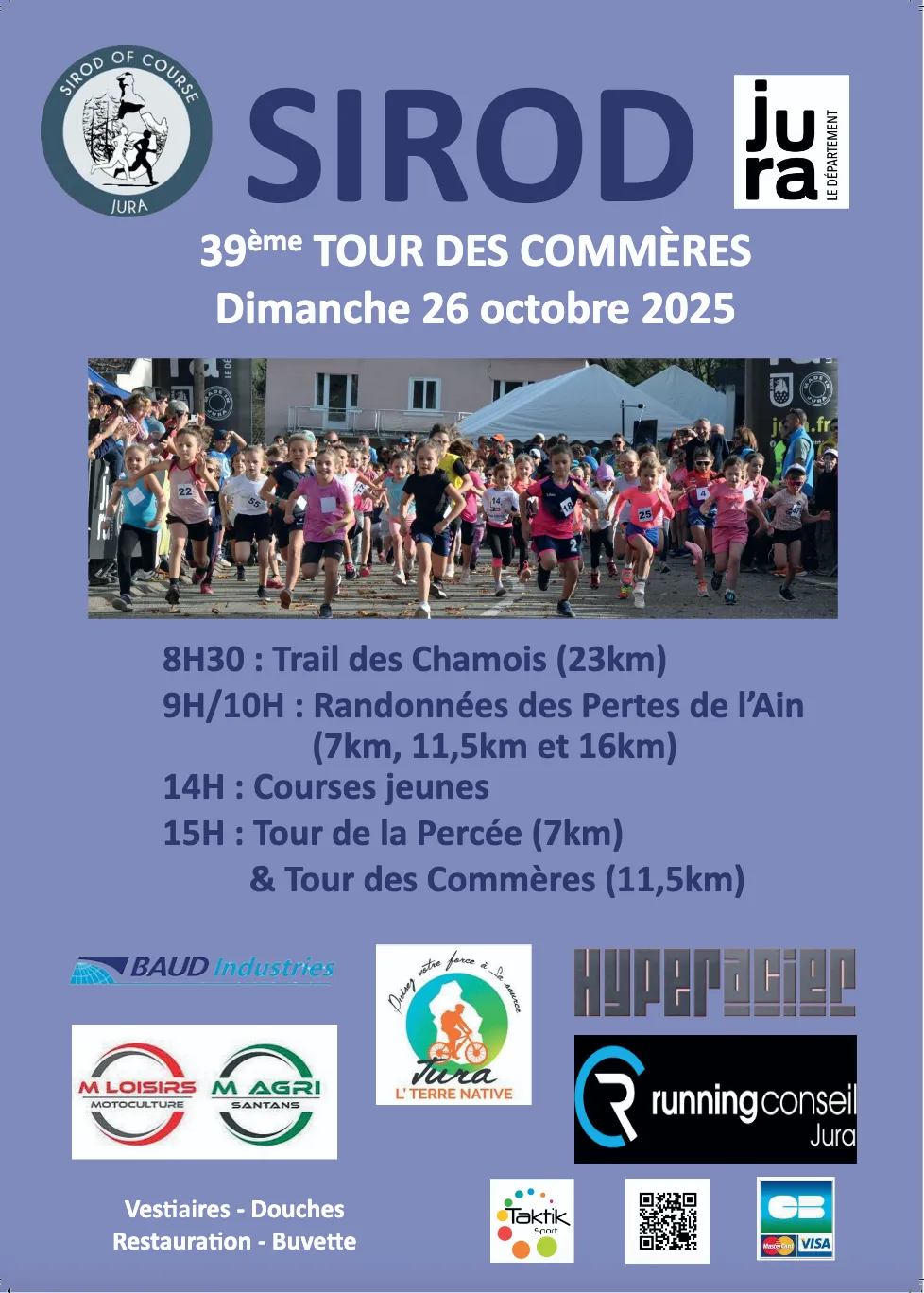 Le Tour et Trail des Commères 2025 Inscription Résultats