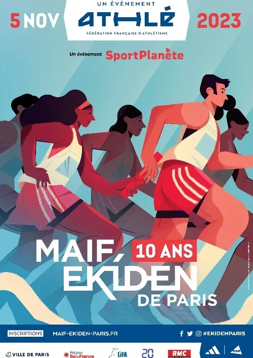Maif Ekiden de Paris 2025 Inscription Résultats