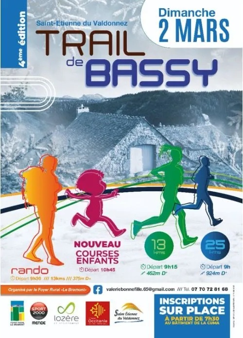 Trail de Bassy 2026 Inscription Résultats