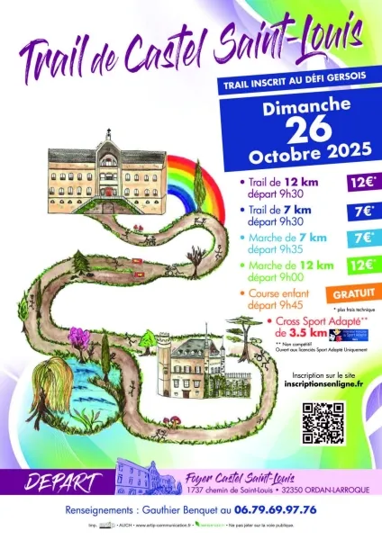 affiche de la course