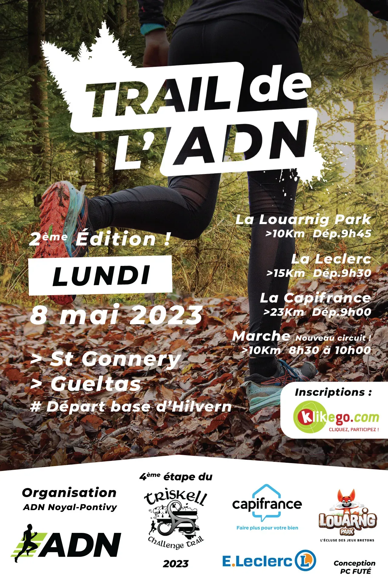 Trail de l’ADN 2026 Inscription Résultats