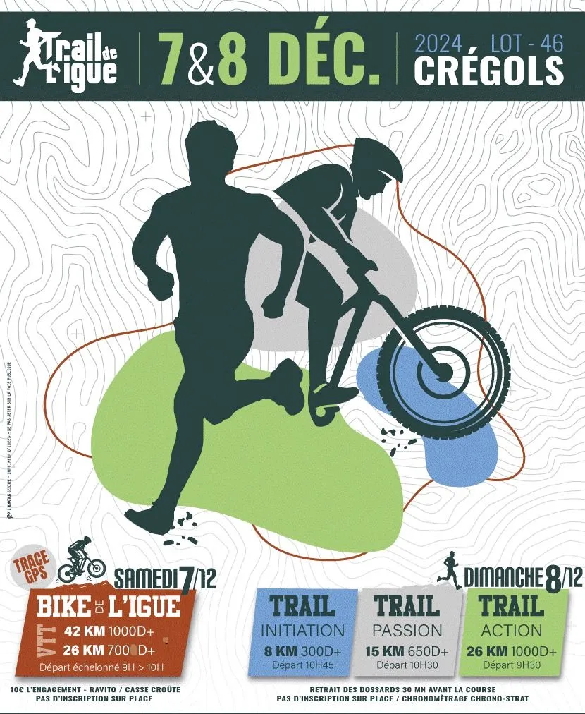Trail de l’Igue 2024 Inscription Résultats