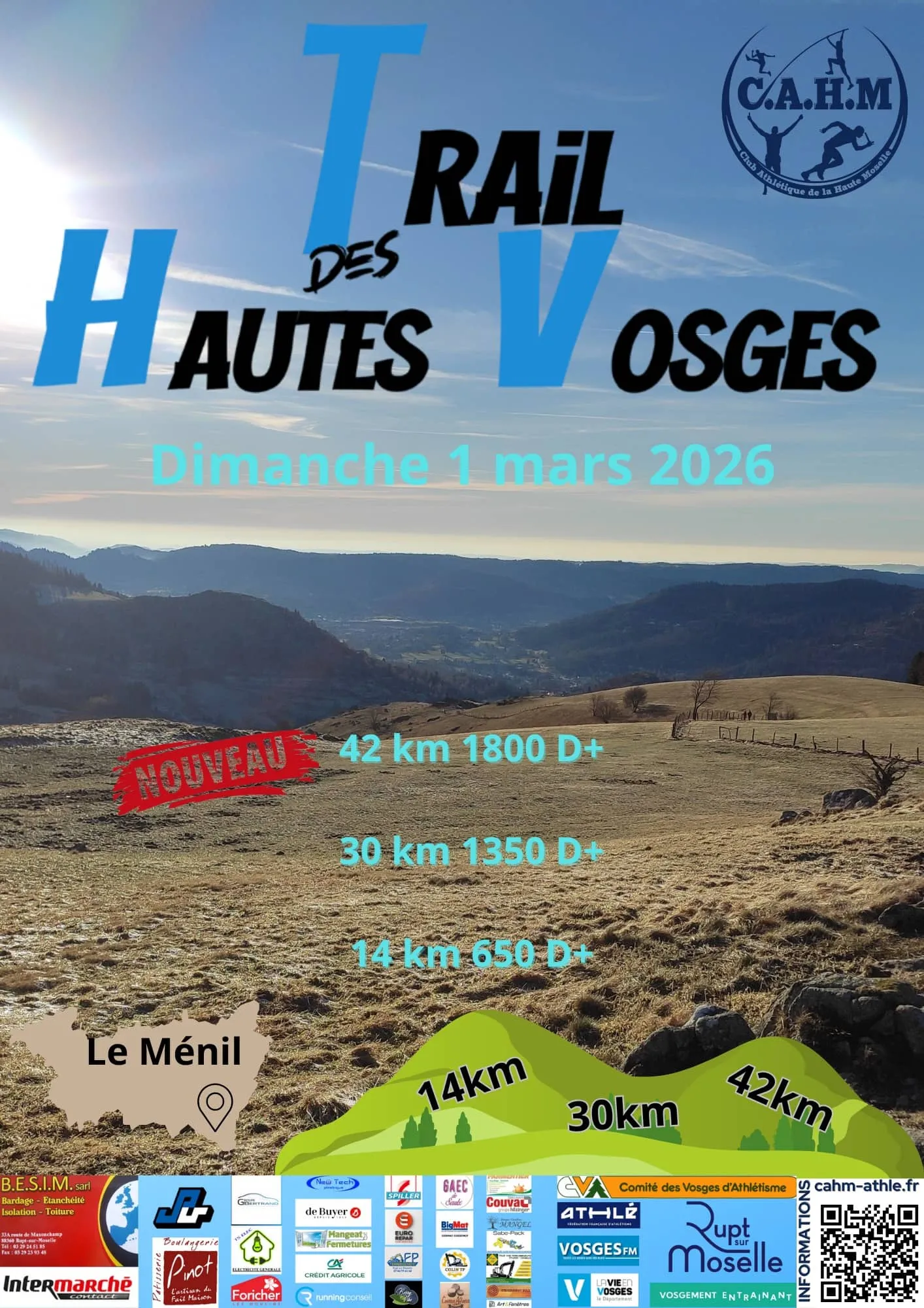 affiche de la course