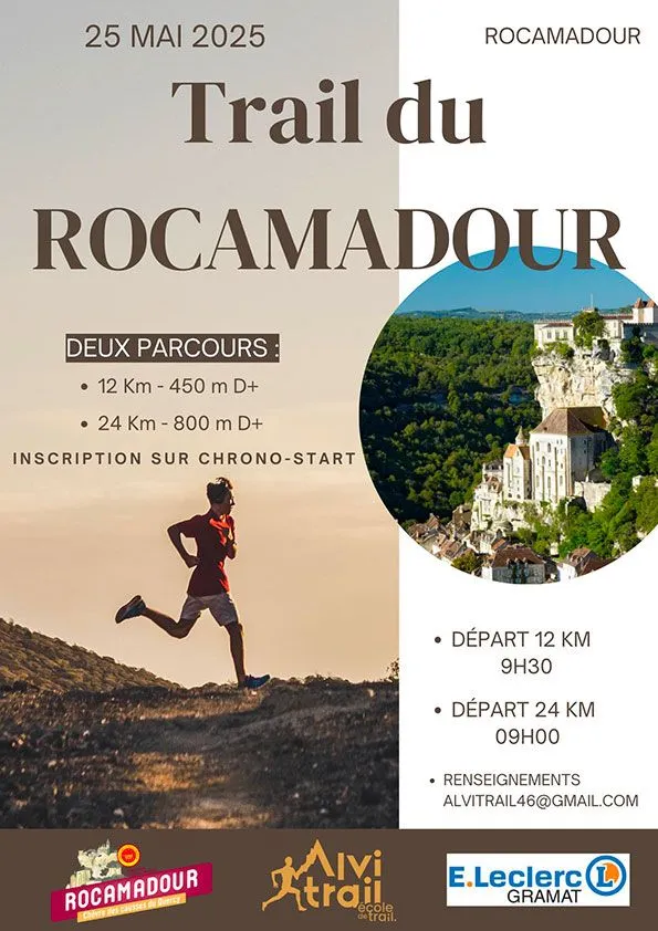 Trail du Rocamadour 2026 Inscription Résultats