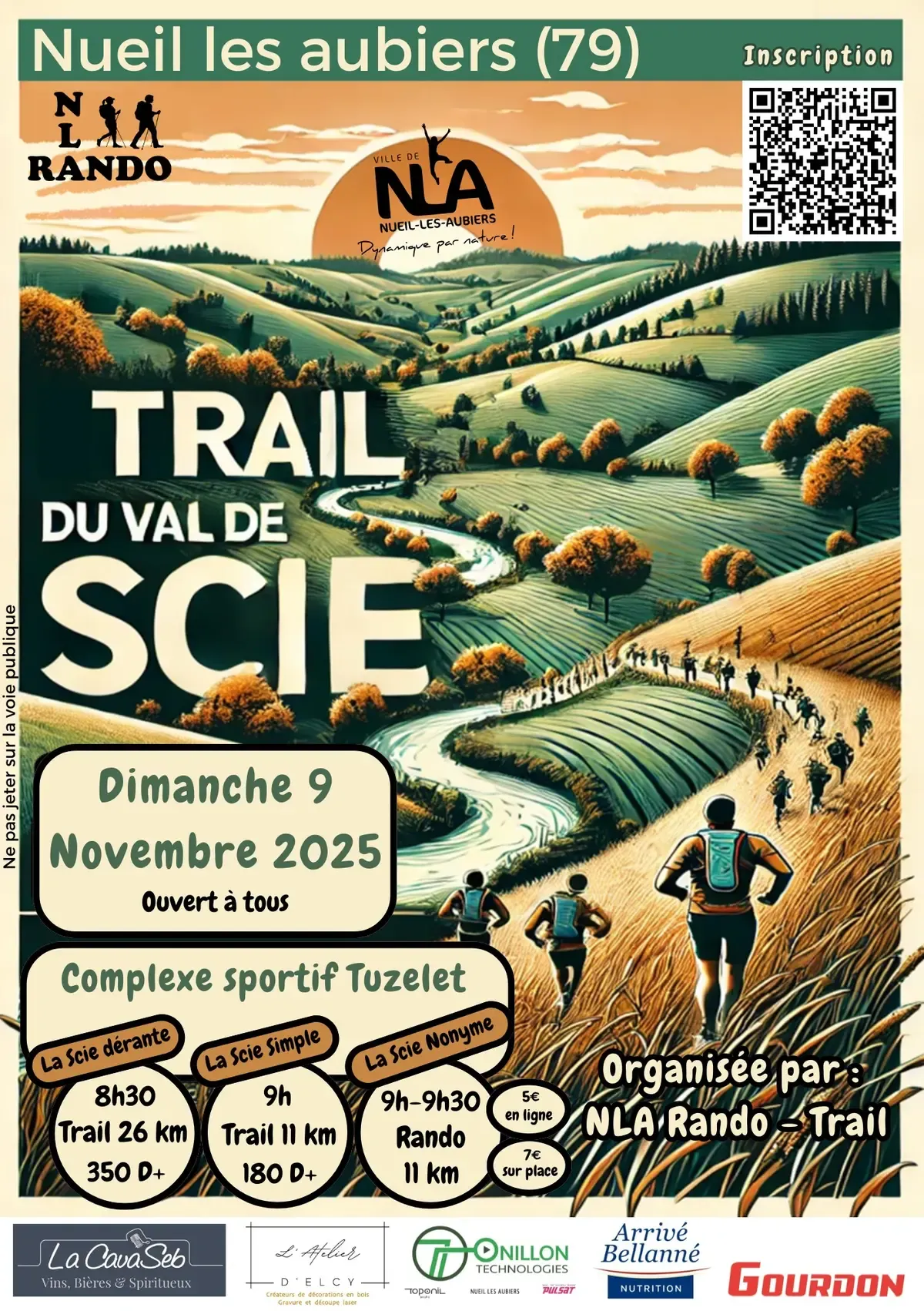 Trail du Val de Scie 2025 Inscription Résultats