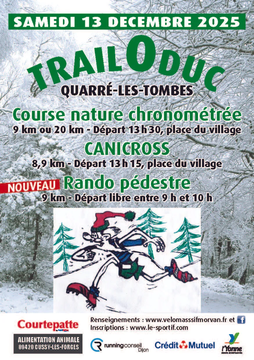 Trail O duc 2025 Inscription Résultats