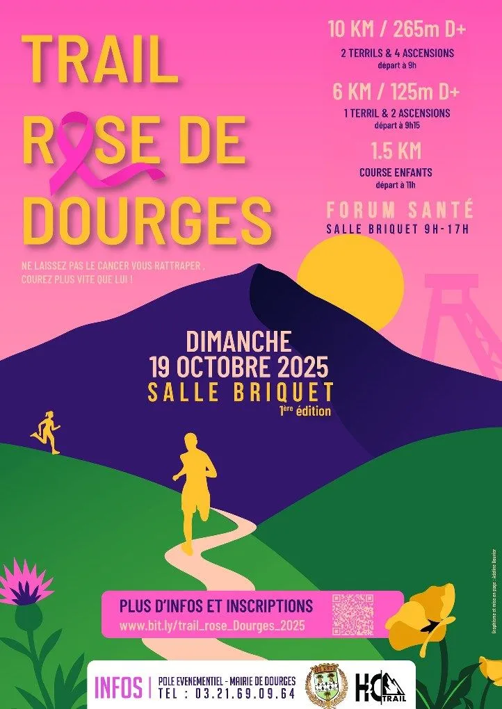 Trail Rose de Dourges 2025 Inscription Résultats