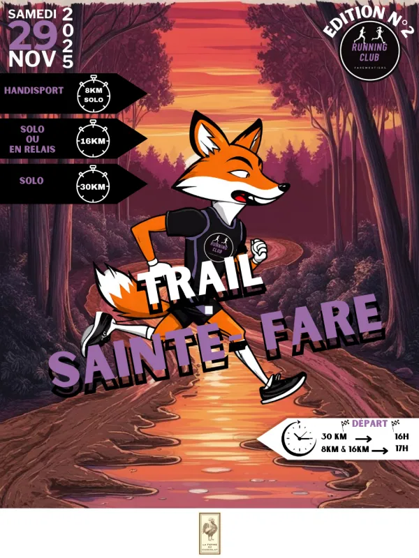 Trail Sainte Fare 2025 Inscription Résultats
