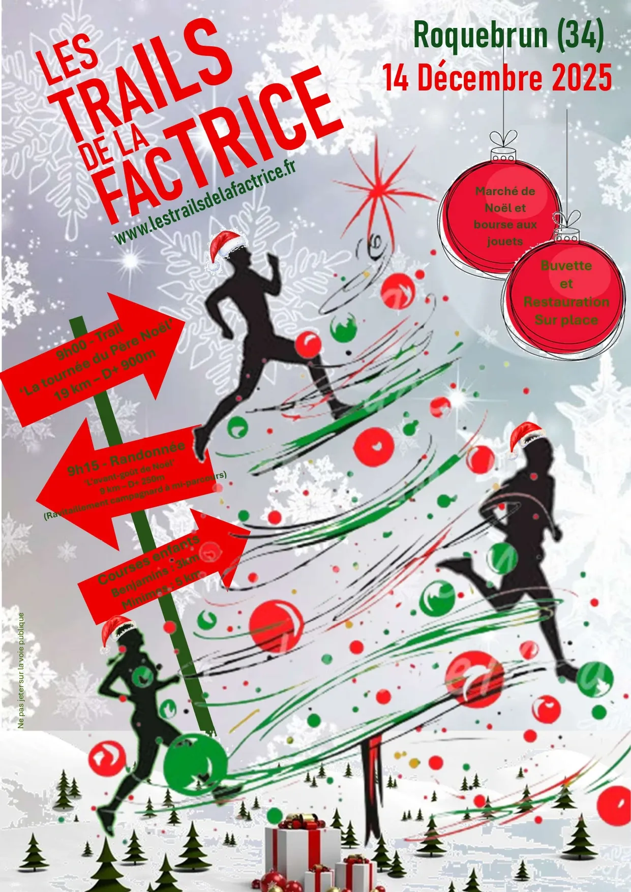 Trails de la Factrice 2025 Inscription Résultats