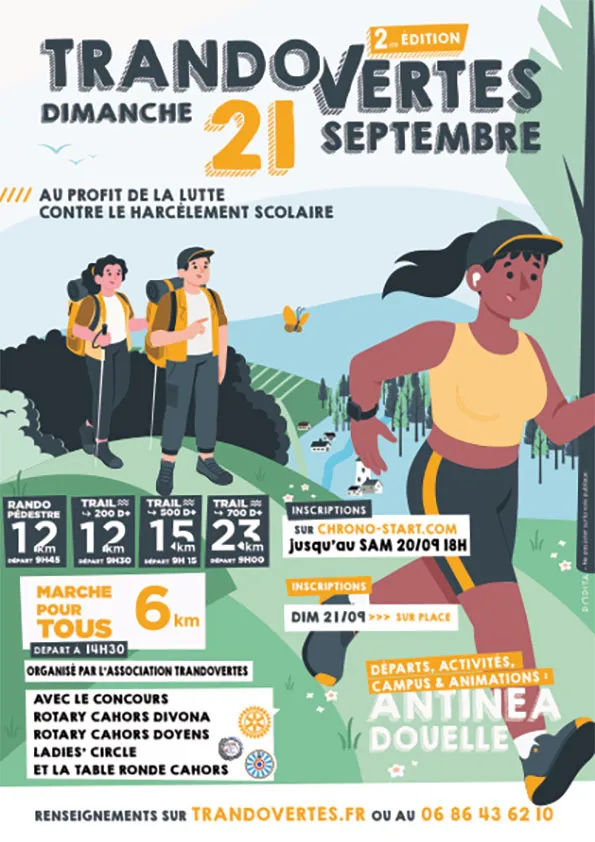 Trandovertes Douelle 2026 Guide Inscription Résultats