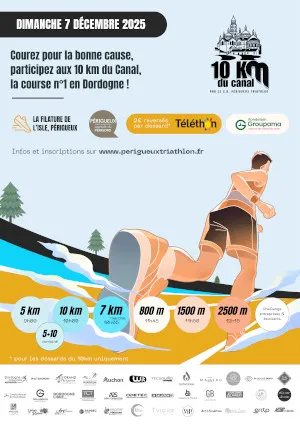 10 km du Canal de Périgueux 2025 Inscription Résultats