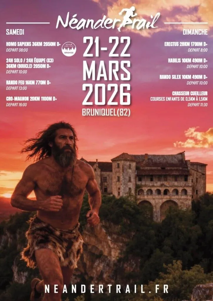 24 h Trail de Bruniquel 2026 Inscription Résultats