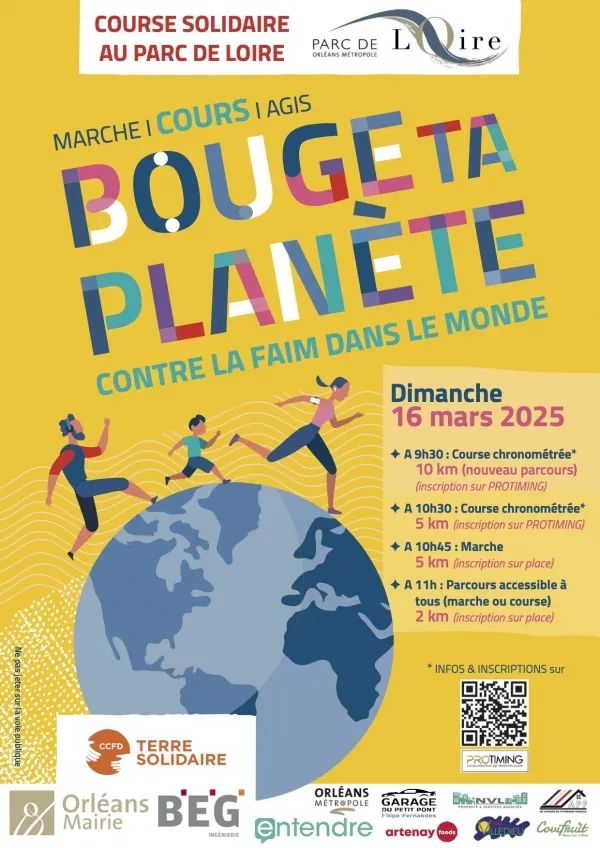 Bouge ta Planète – Orleans 2025 Inscription Résultats