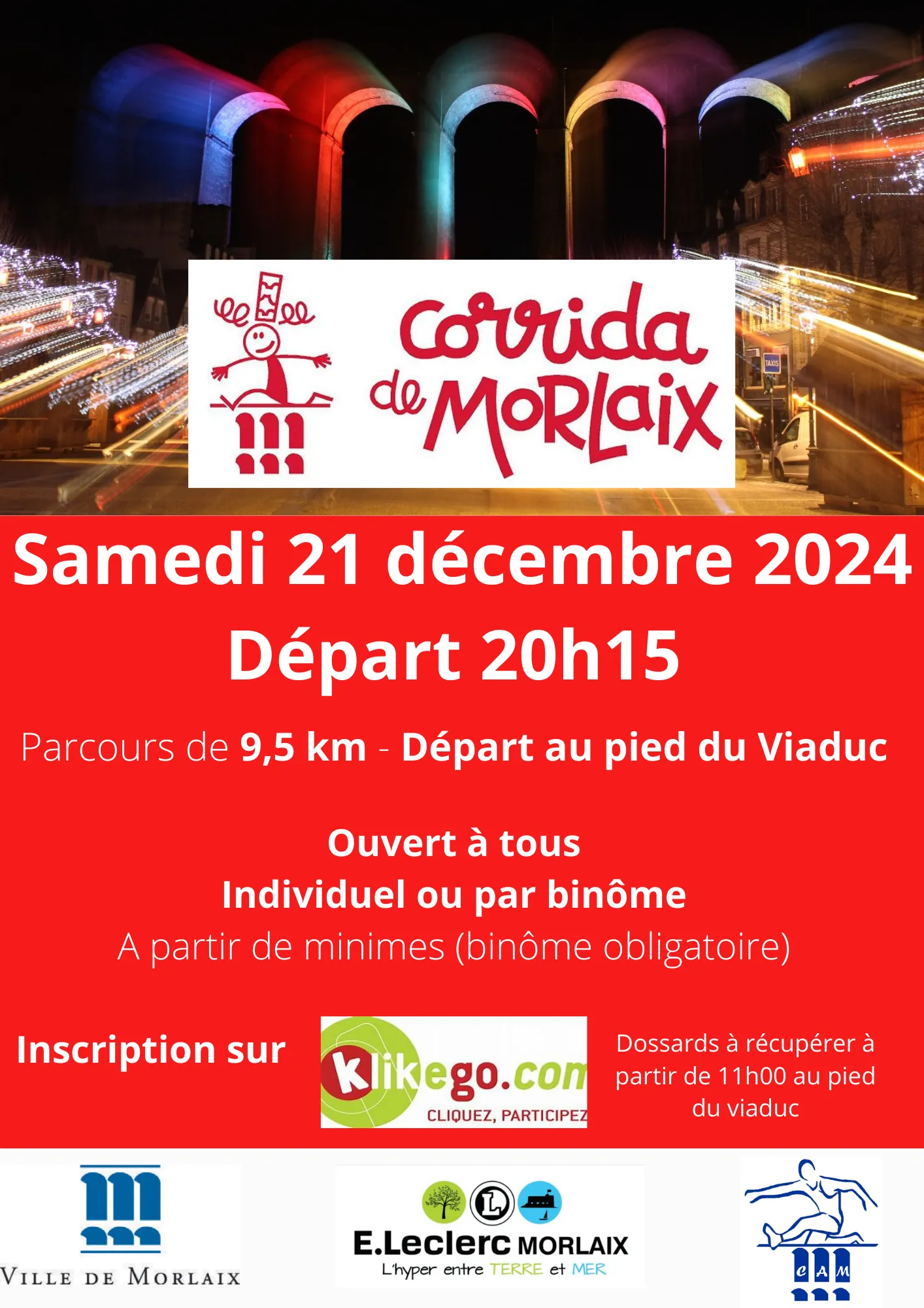 affiche de la course