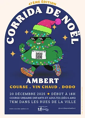 Corrida de noël – Ambert 2025 Inscription Résultats